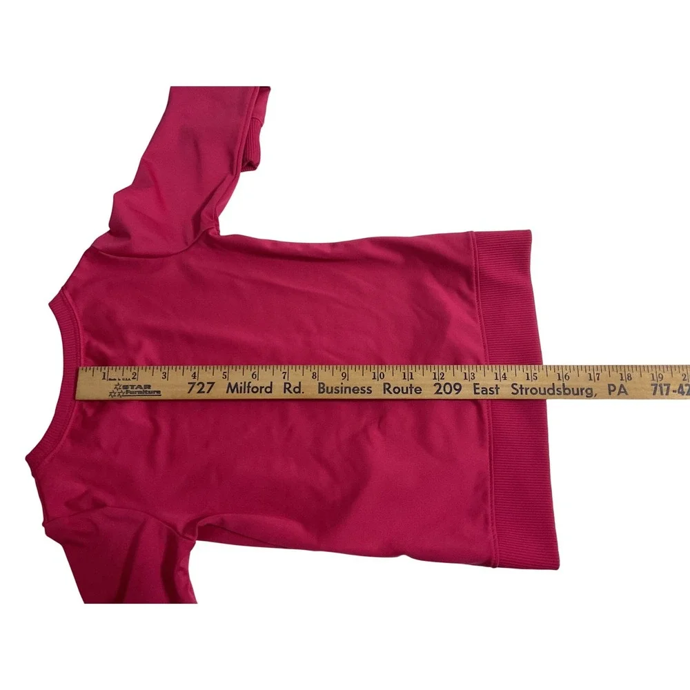 Nike Dri-FIT Long Sleeve Shirt Toddler 2T‎ Pink Excellent Crossover Hem Active